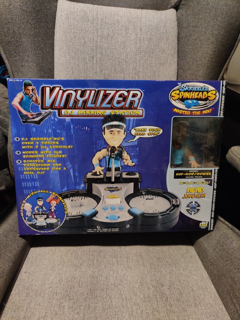 DJ Skribble Spinheads VINYLIZER Mixing Station Hip Hop House VINTAGE 2003 RARE